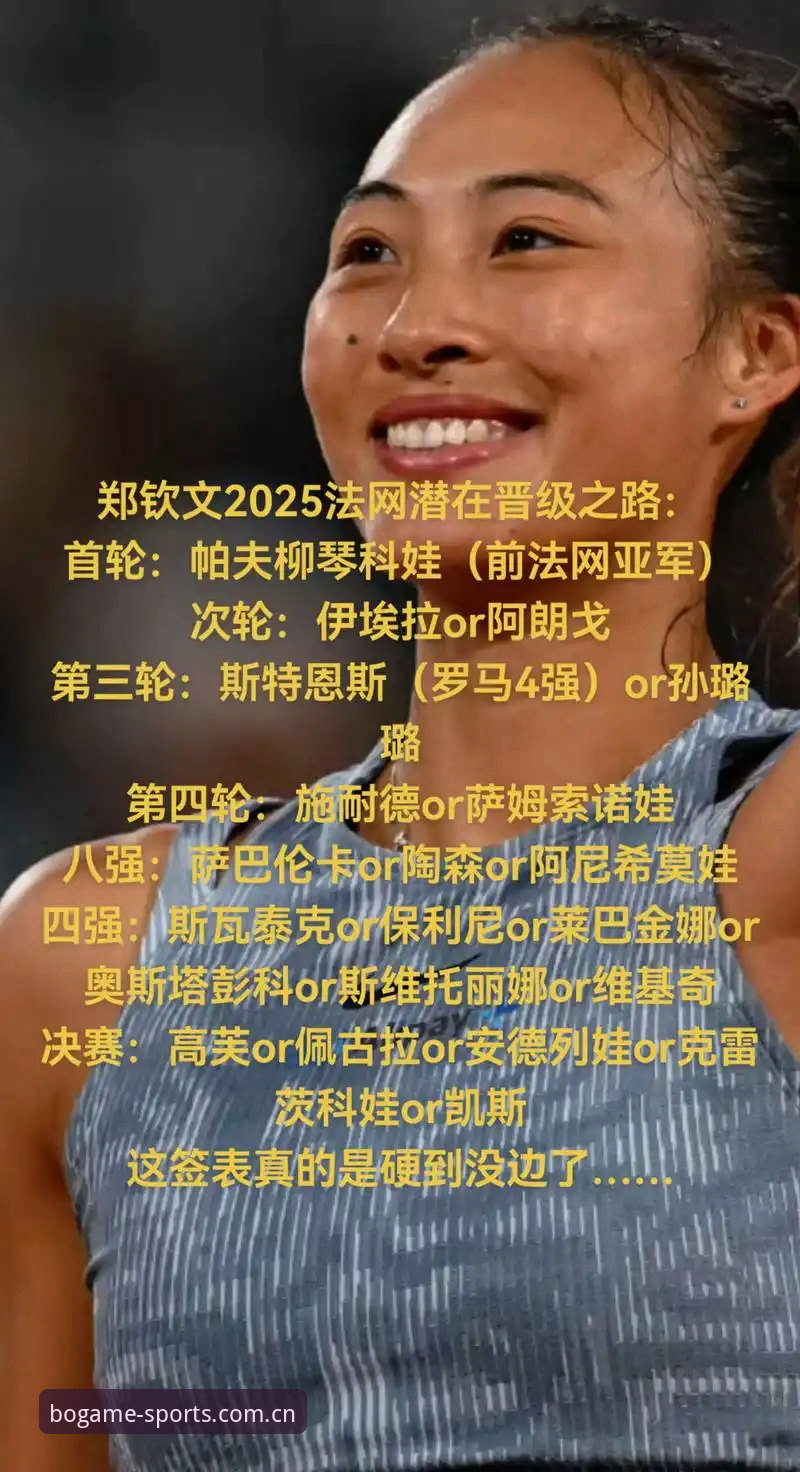 2026法网女单签表深度评测：郑钦文保分压力与技术韧性分析（博奥体育平台视角）